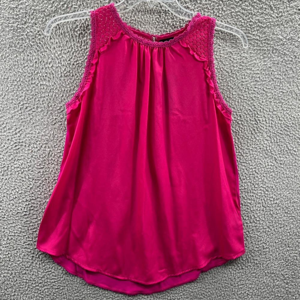 Womens Crochet Blouse M Ruffle Romantic Feminine Boho Coquette Flowy Cottagecore